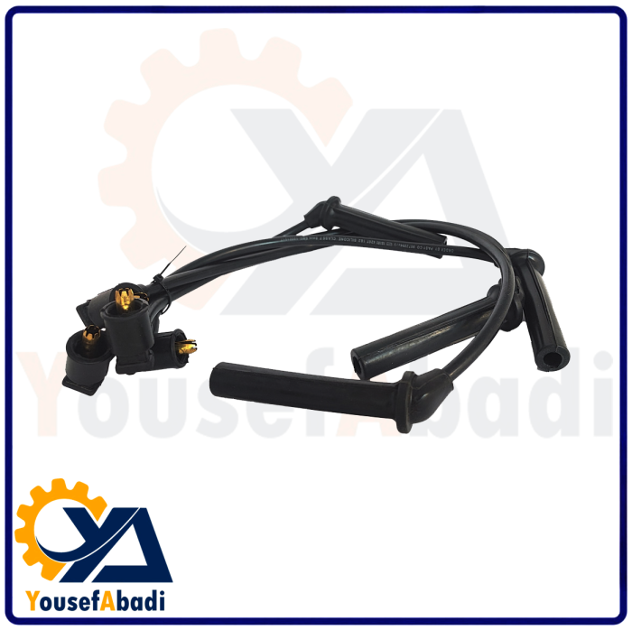 وایر سیلیکونی ۸ میل دو سر برنج ساینا و تیبا