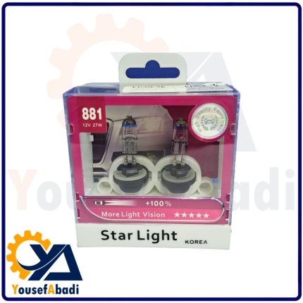 لامپ 881 استار لایت مناسب چراغ مه شکن خودرو – فروش