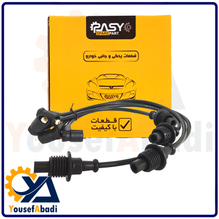وایر شمع پژو 405 سیلیکون 8 میل +A
